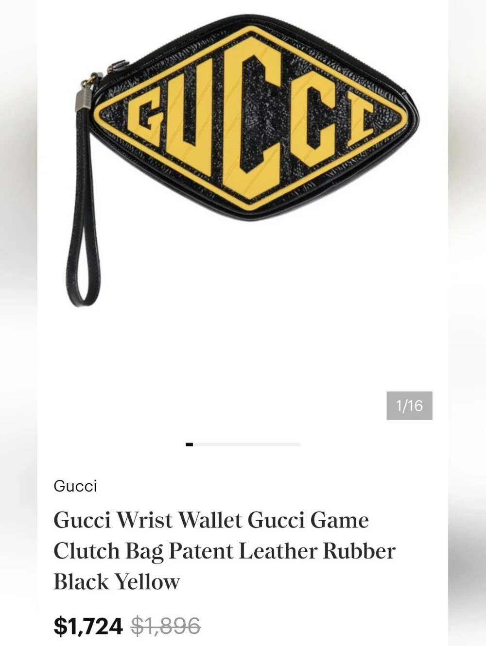 Gucci bold logo